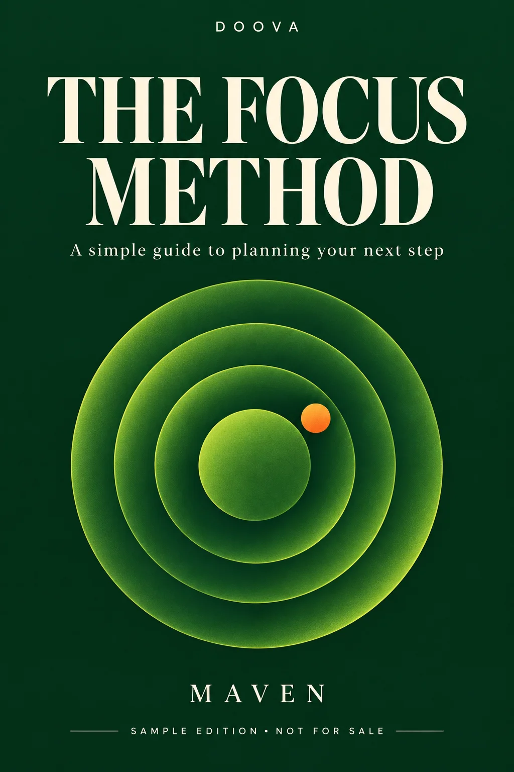 The Focus Method — Sample cover